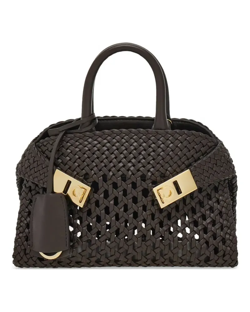 Ferragamo extra small Hug tote bag - Braun Braun