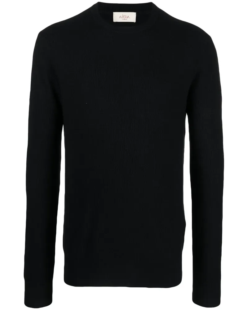 Altea Pullover mit Rundhalsausschnitt - Schwarz Schwarz