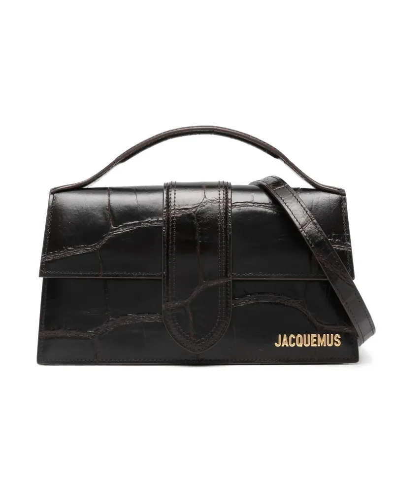 Jacquemus Bambino top-handle tote bag - Braun Braun