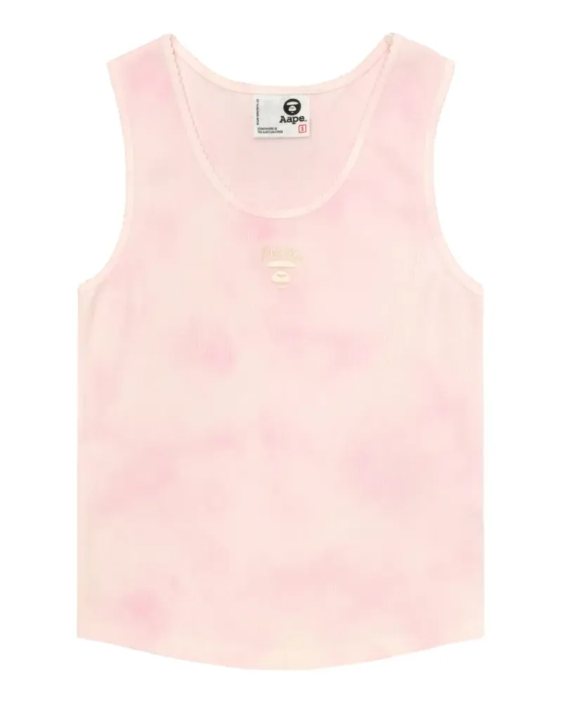 BAPE Besticktes Oberteil mit Batikmuster - Rosa Rosa