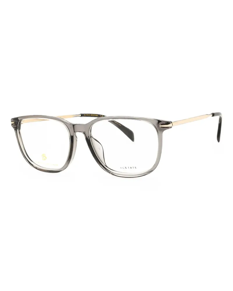 EYEWEAR by DAVID BECKHAM Brille mit eckigem Gestell - Grau Grau