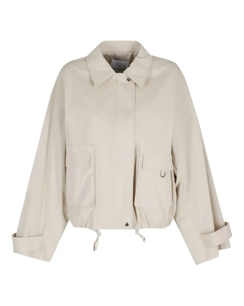 Isabelle Blanche flap-pocket jacket - Nude Nude