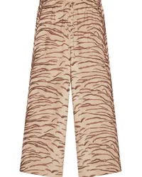 Stella McCartney Hose aus Bio-Seide Nude