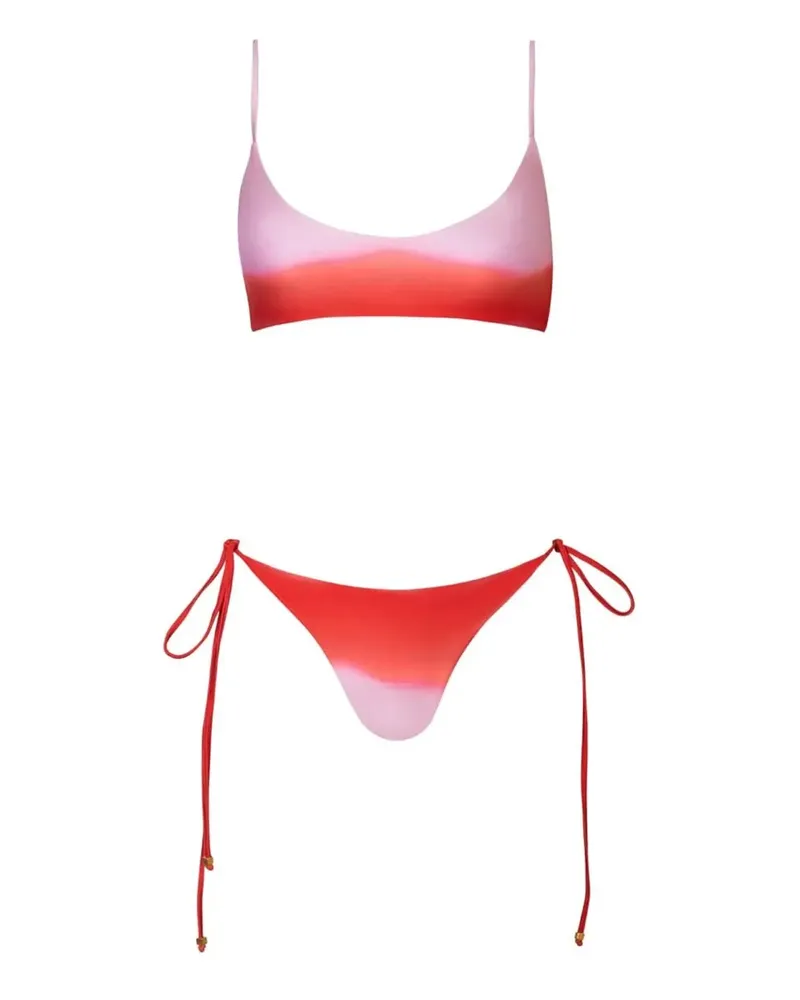 Baobab Collection Italia Bikinihöschen mit Schleifenverschluss - Rot Rot