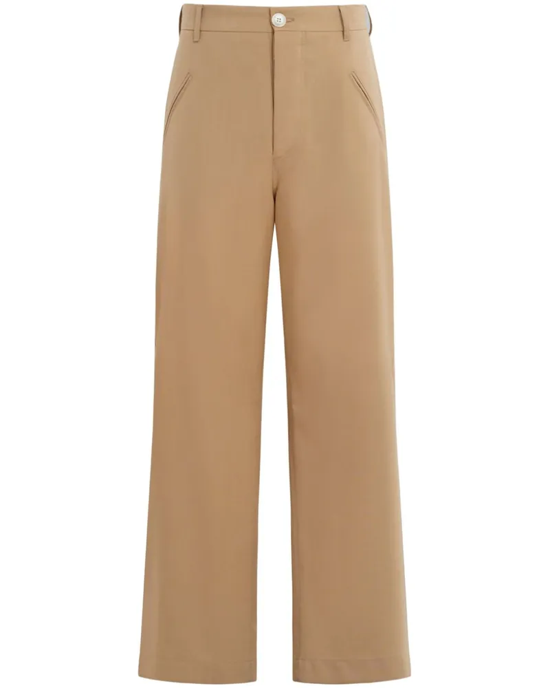 Marni Hose mit geradem Bein - Nude Nude
