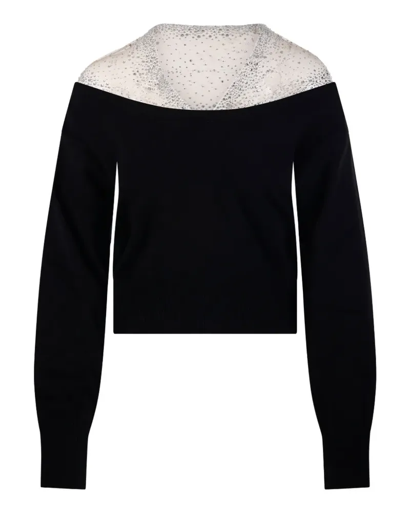 Giuseppe di Morabito Verzierter Pullover - Schwarz Schwarz