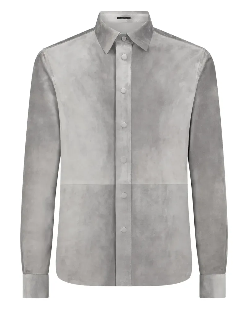 Tom Ford classic-collar shirt - Grau Grau