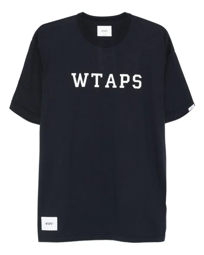 WTAPS Academy 01 T-Shirt - Blau Blau