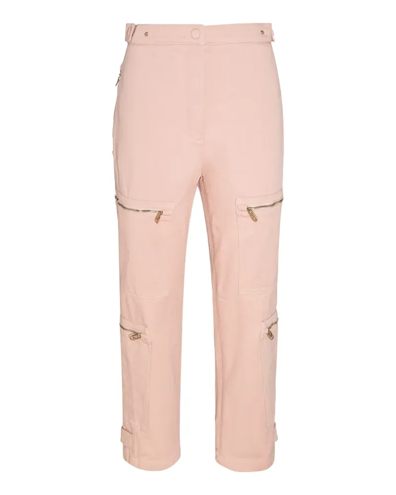 Fendi zip-pocket cargo pants - Rosa Rosa