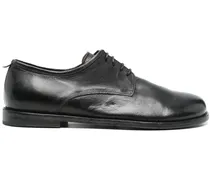 Derby-Schuhe aus Leder - Schwarz