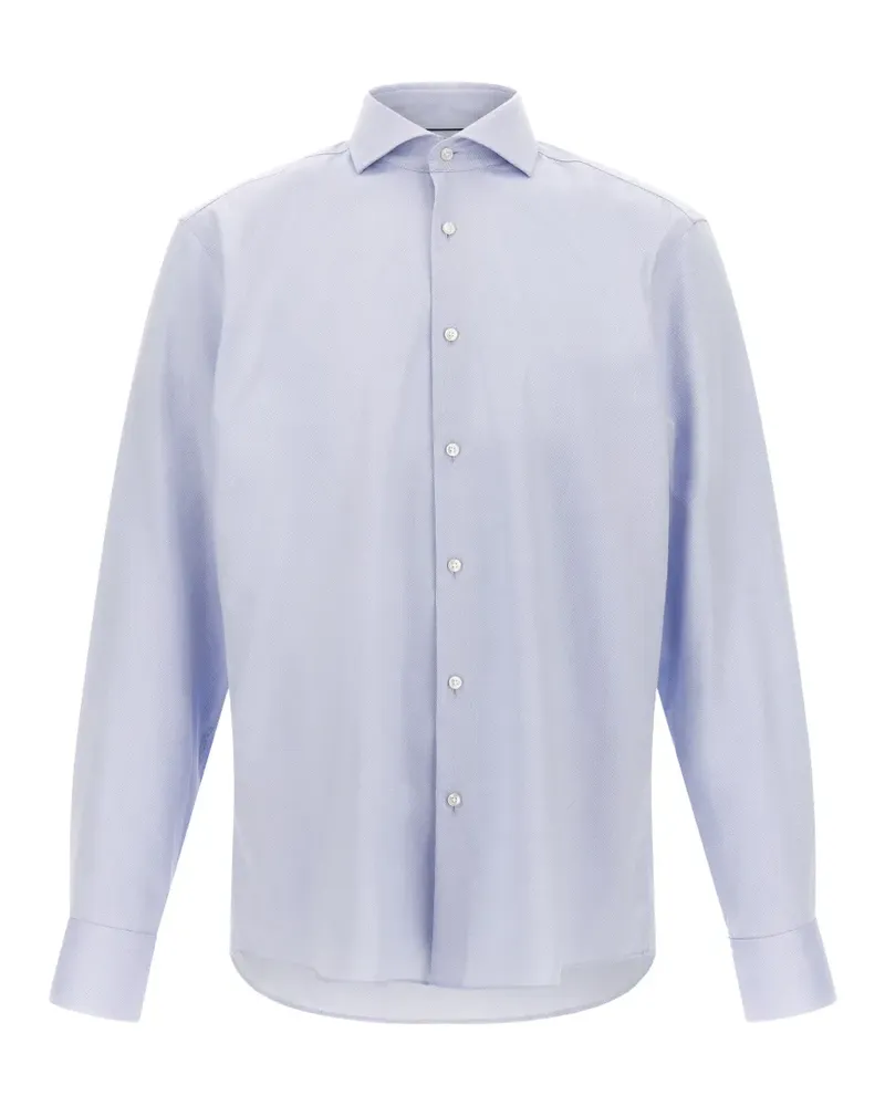 HUGO BOSS Oxford-Hemd aus Baumwolle - Blau Blau