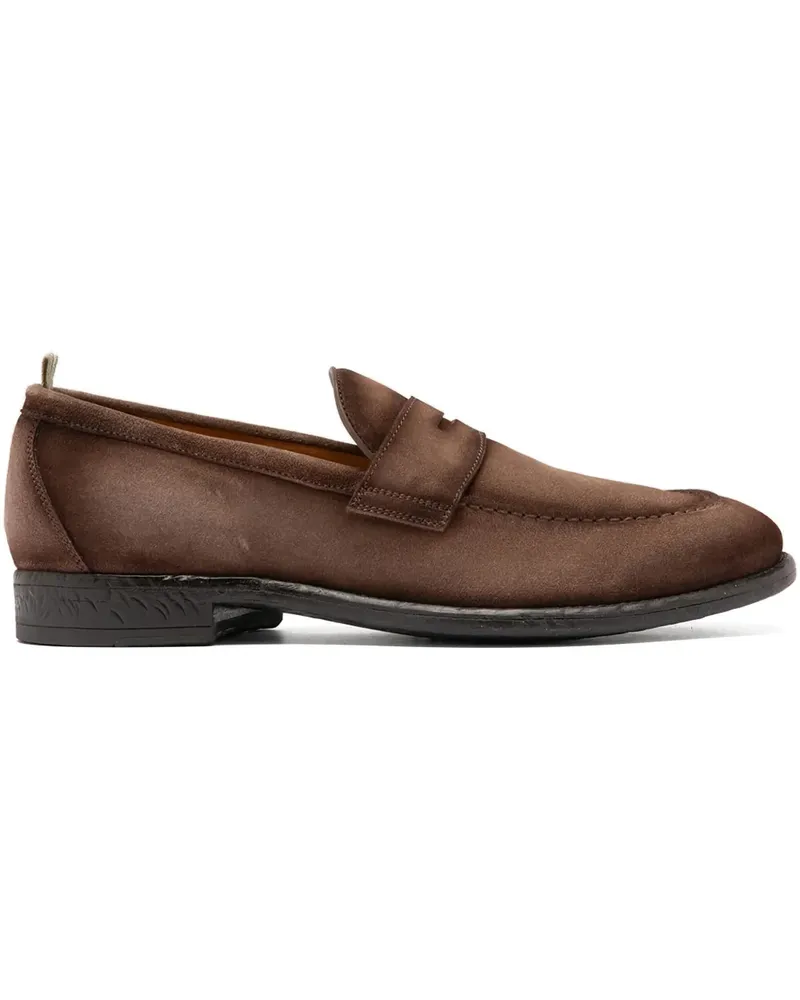 Officine Creative Italia Emory Caou Loafer - Braun Braun