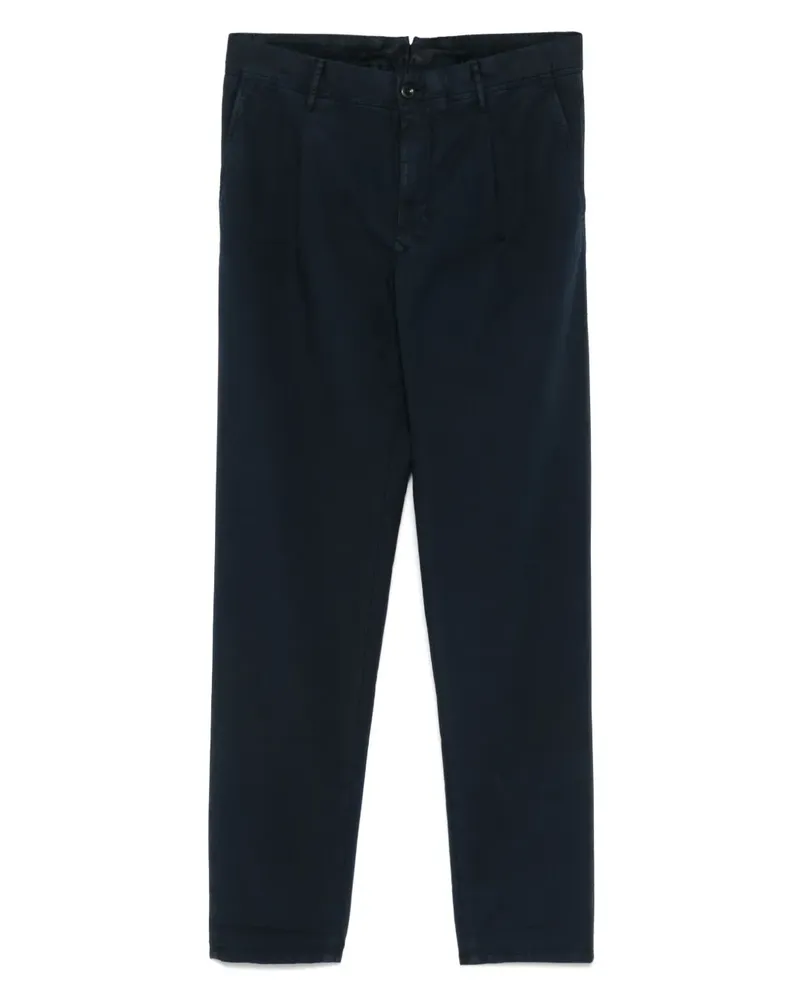 Incotex Hose mit Tapered-Bein - Blau Blau