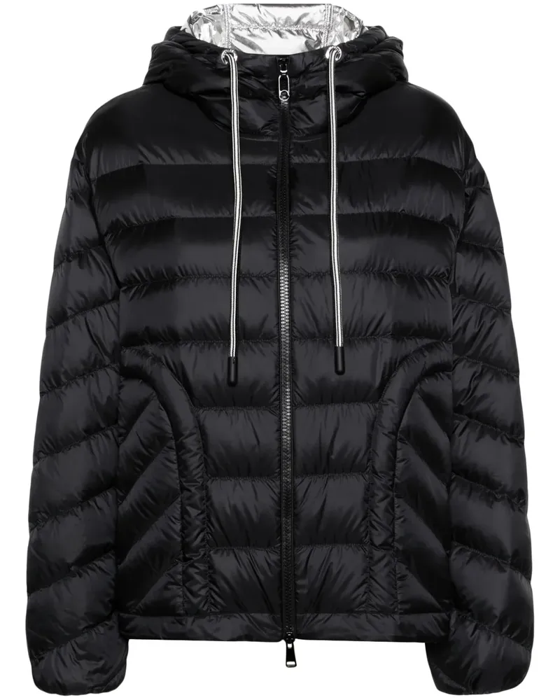 Moncler Delfo Daunenjacke - Schwarz Schwarz