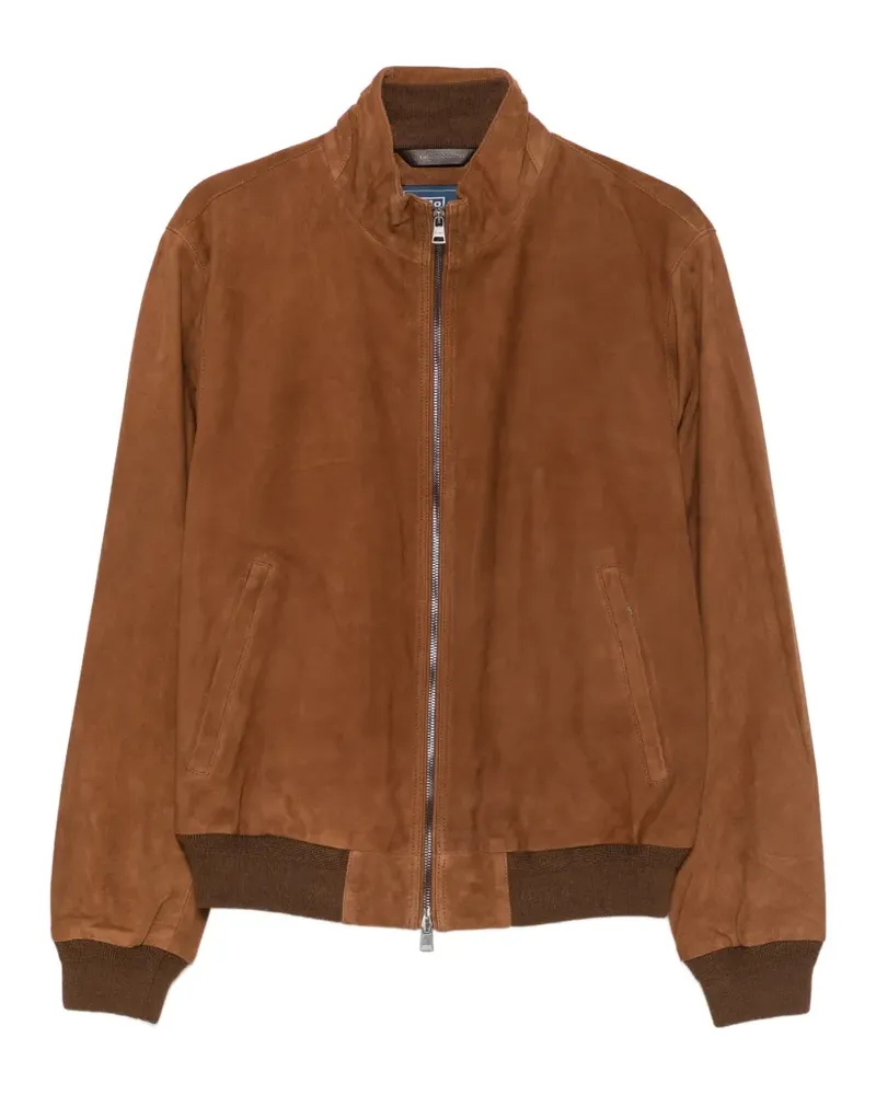 Ralph Lauren suede jacket - Braun Braun