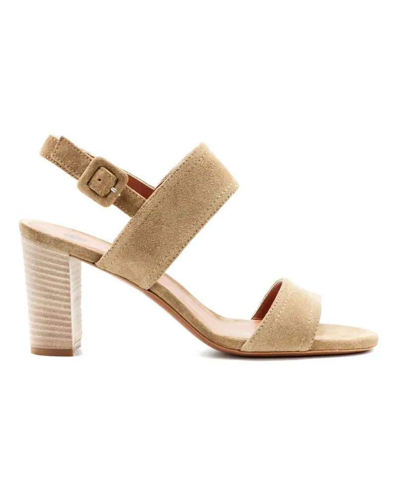 FESTA Milano Puma Sandalen aus Wildleder mit verstellbarem Riemen - Nude Nude