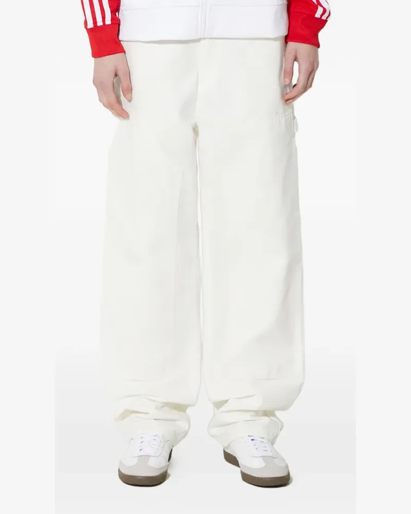 Carhartt WIP logo-patch cargo pants - Nude Nude