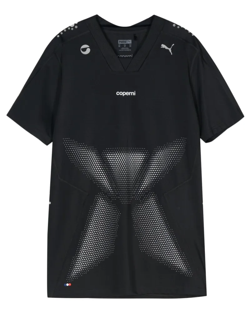 COPERNI x Puma T-Shirt mit Logo-Print - Schwarz Schwarz