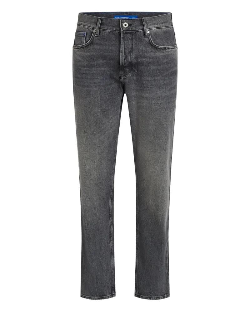 Karl Lagerfeld Five-Pocket-Jeans - Grau Grau