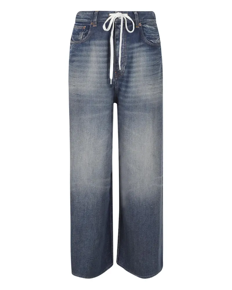 Maison Margiela Jeans mit Kordelzug - Blau Blau