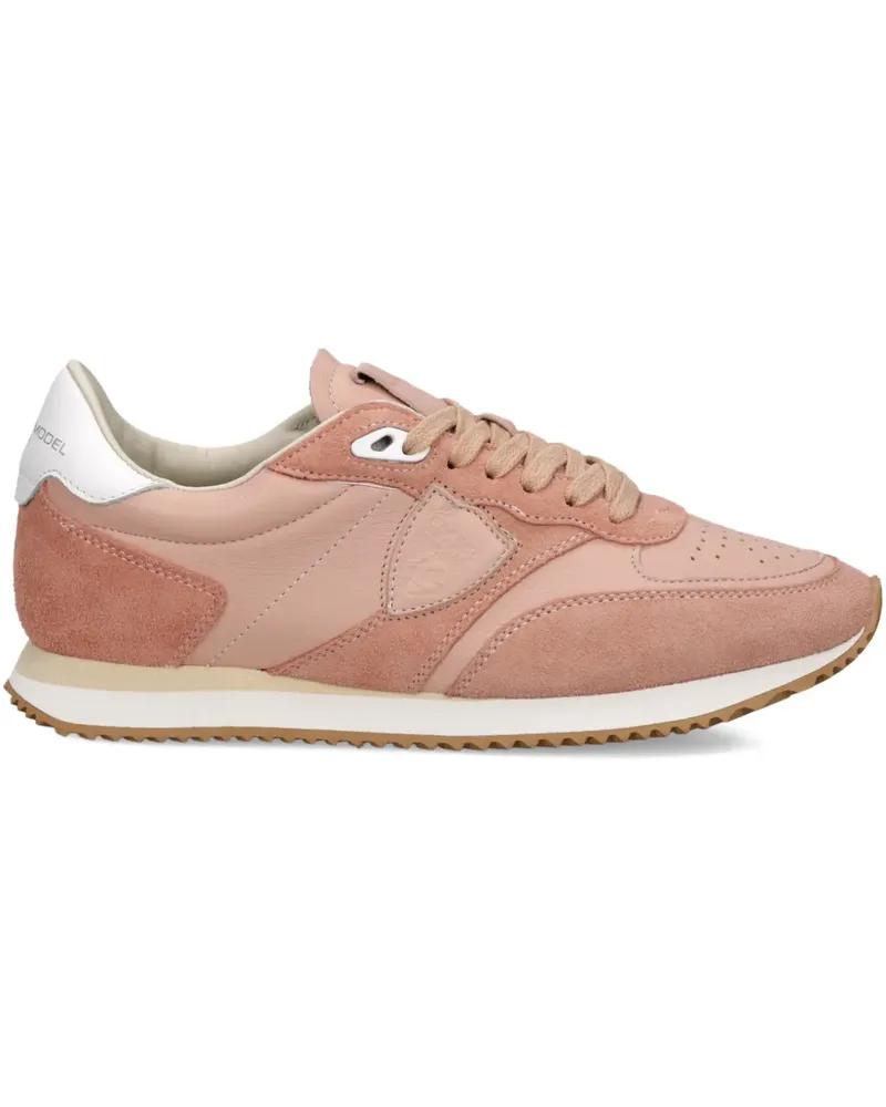 Philippe Model Perforierte Sneakers - Rosa Rosa