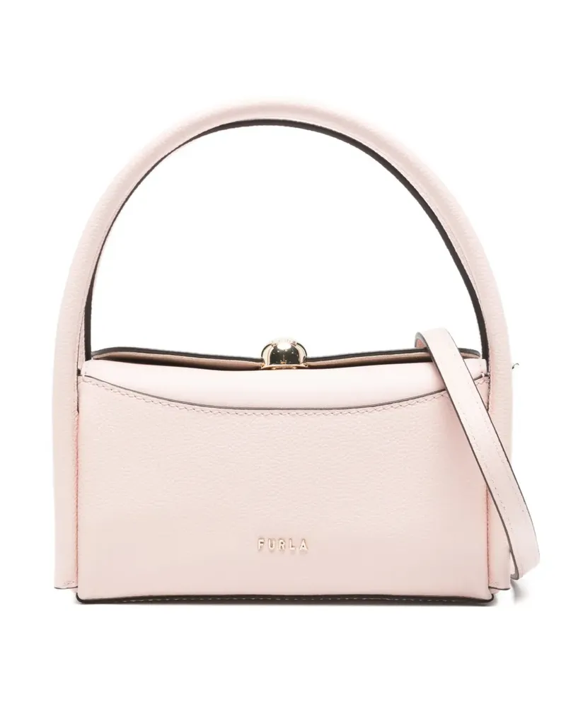 Furla mini Nicole top-handle tote bag - Rosa Rosa