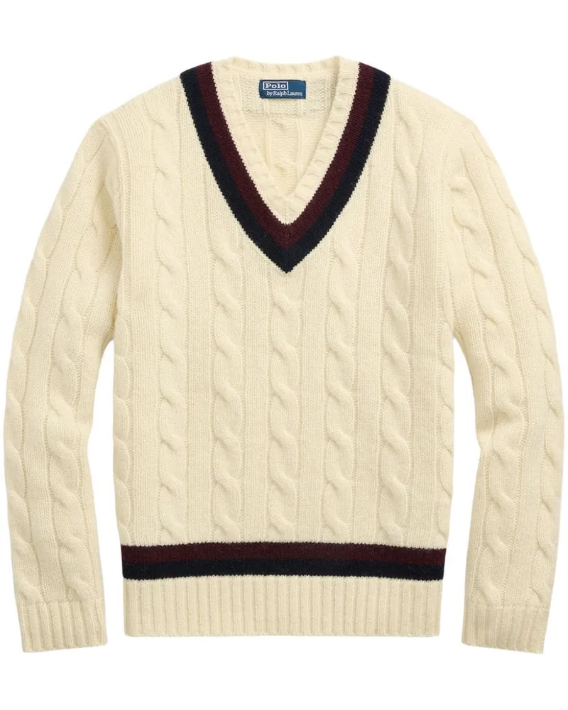 Ralph Lauren Pullover aus Wolle - Weiß Weiß