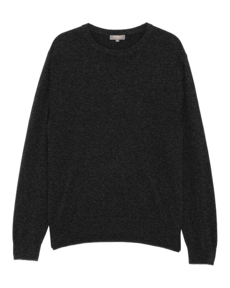 N.Peal Oxford-Pullover - Grau Grau