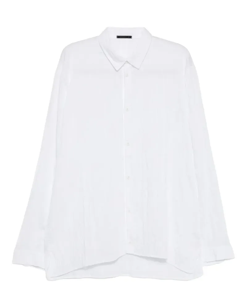 TRANSIT Gestreiftes Hemd - Weiß Weiß