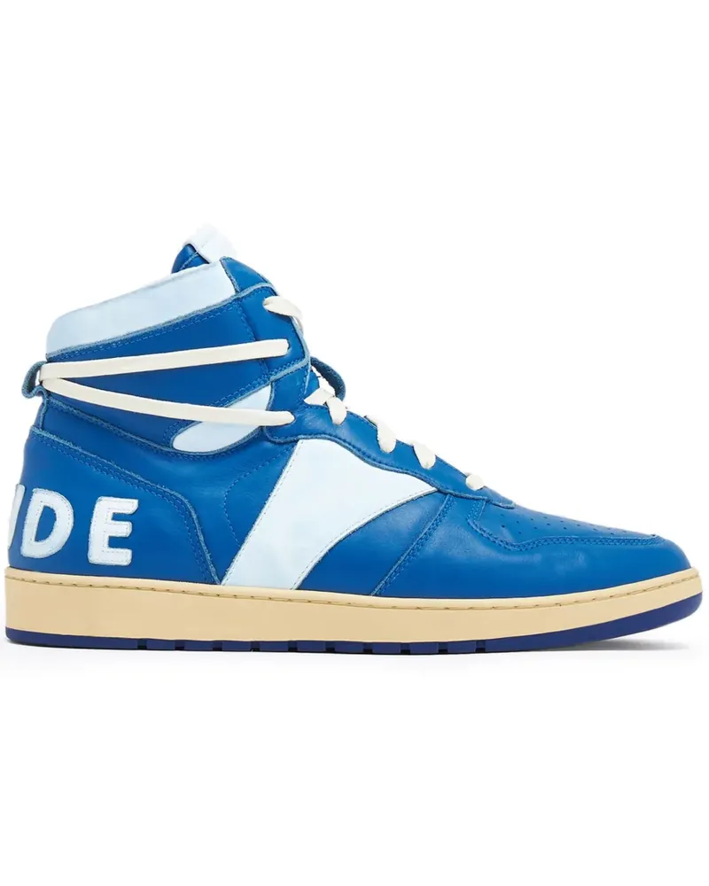 RHUDE Rhecess High-Top-Sneakers - Blau Blau