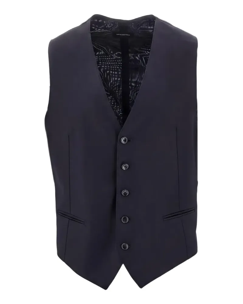 Tagliatore single-breasted waistcoat - Blau Blau