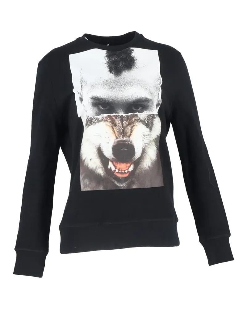 Neil Barrett wolf-printed sweatshirt - Schwarz Schwarz