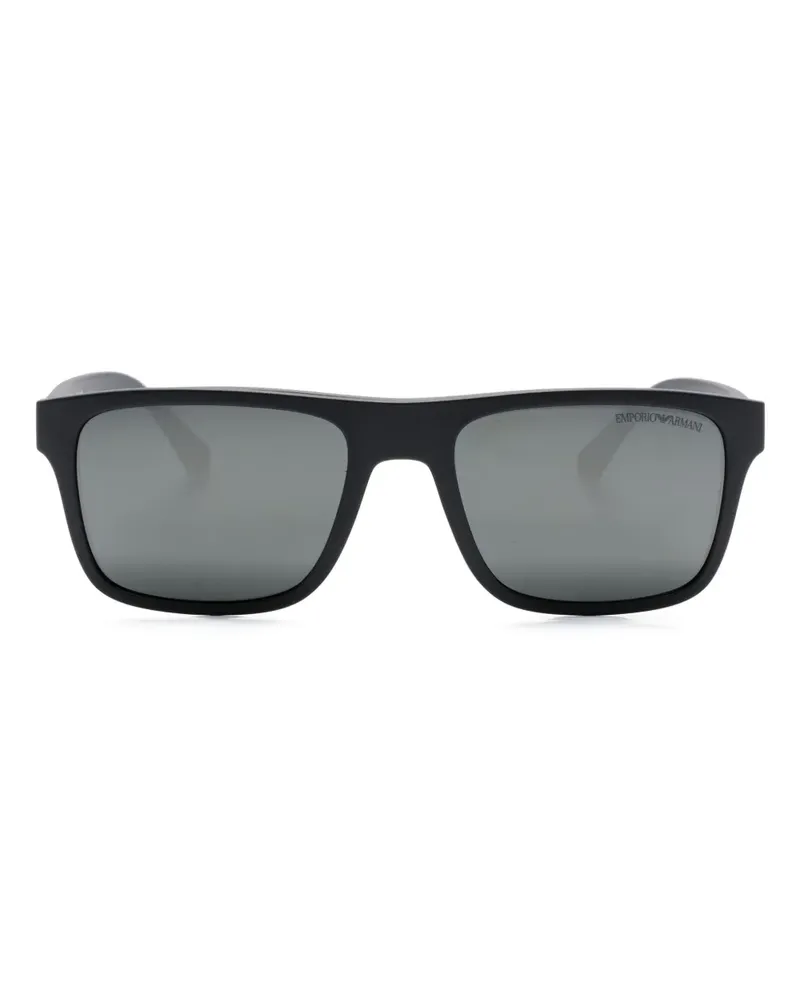 Emporio Armani Brille mit austauschbaren Gestellen - Schwarz Schwarz
