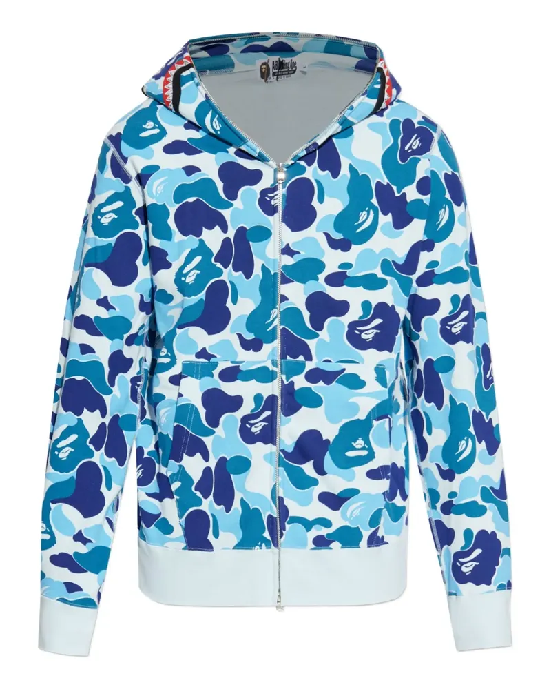 BAPE camouflage-pattern hoodie - Schwarz Schwarz