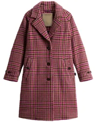 Woolrich Trenchcoat mit Karomuster Rosa