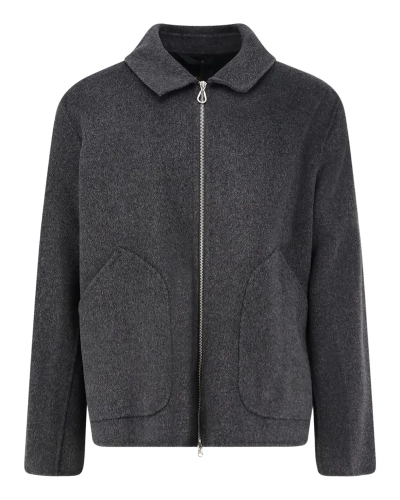 Paltò Dante zip-closure jacket - Grau Grau