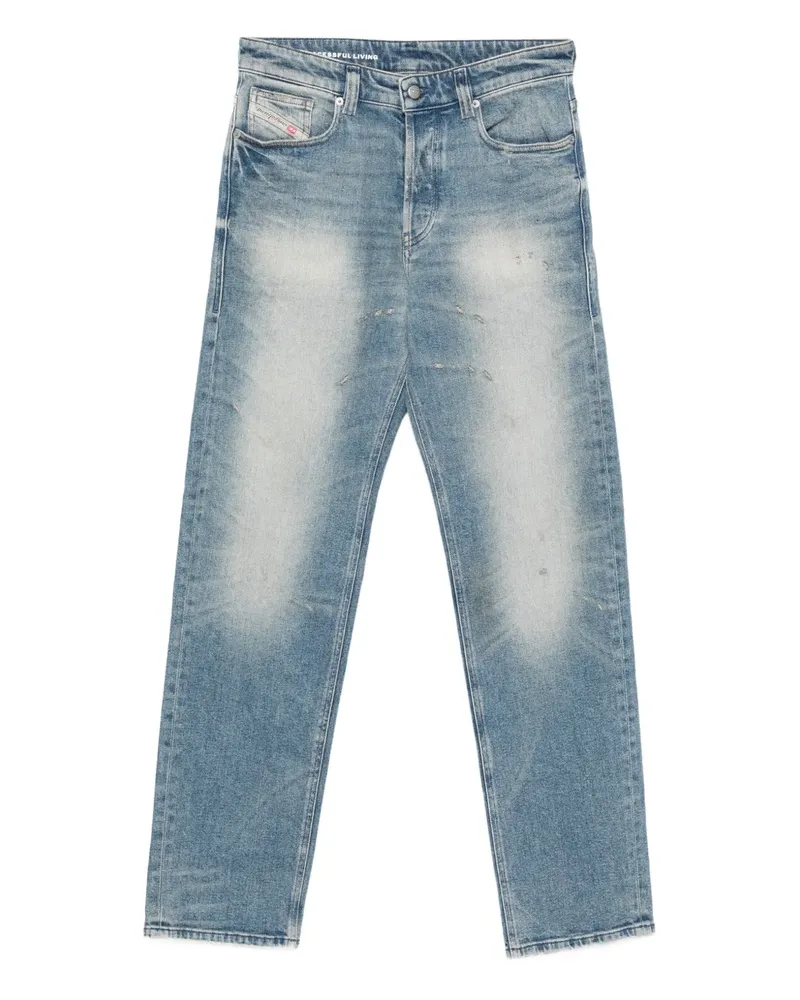 Diesel 1988 D-ark 09m21 Jeans mit ausgeblichenem Effekt - Blau Blau
