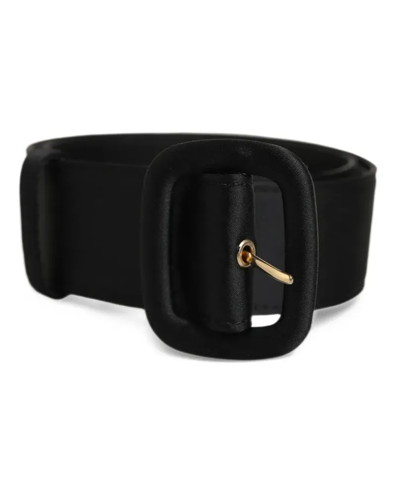 Dolce & Gabbana wide buckled belt - Schwarz Schwarz