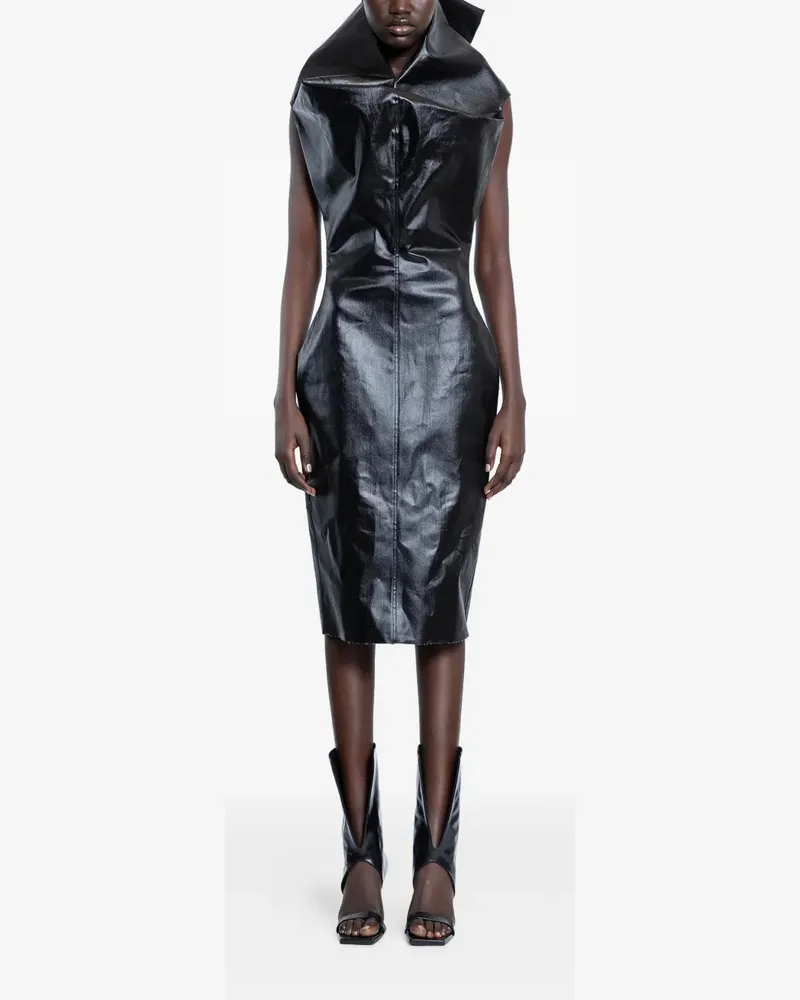 Rick Owens Hollywood Wingled mini dress - Schwarz Schwarz