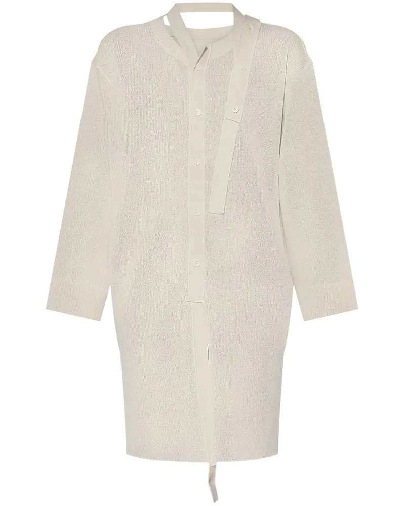 Issey Miyake Cardigan aus Baumwolle - Nude Nude