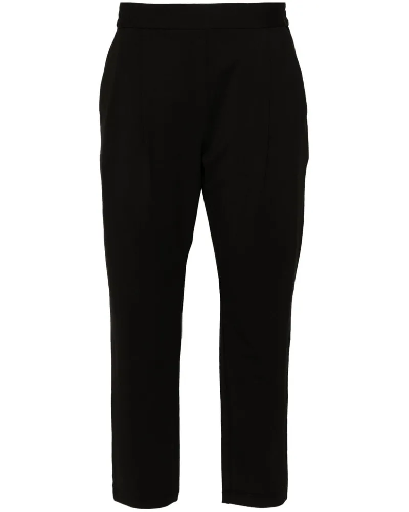 AllSaints Hose mit Bundfalten - Schwarz Schwarz