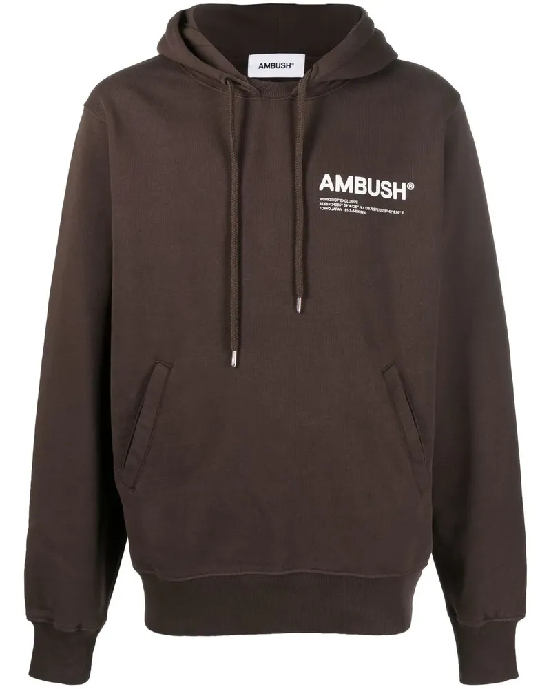 AMBUSH Workshop Hoodie - Braun Braun