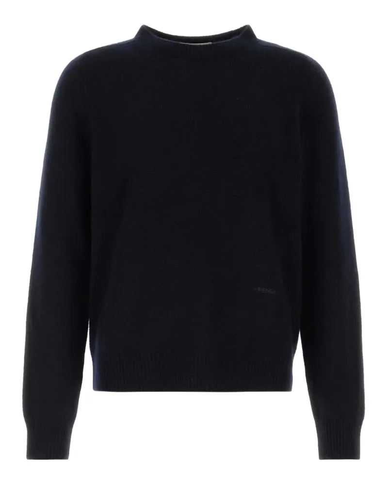 Fendi cashmere crew-neck sweater - Blau Blau