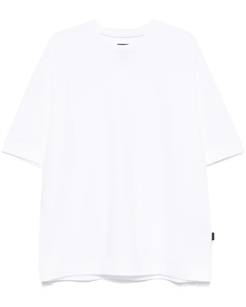 JUUN.J T-Shirt mit Logo-Stickerei - Weiß Weiß