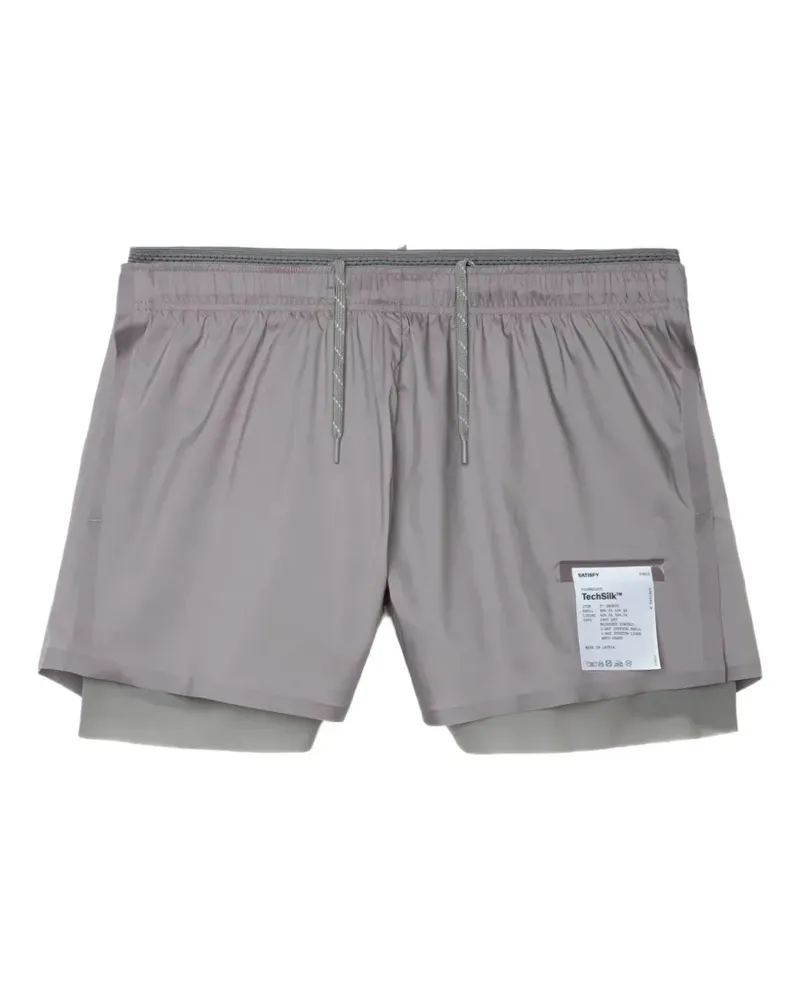 Satisfy TechSilk layered shorts - Grau Grau