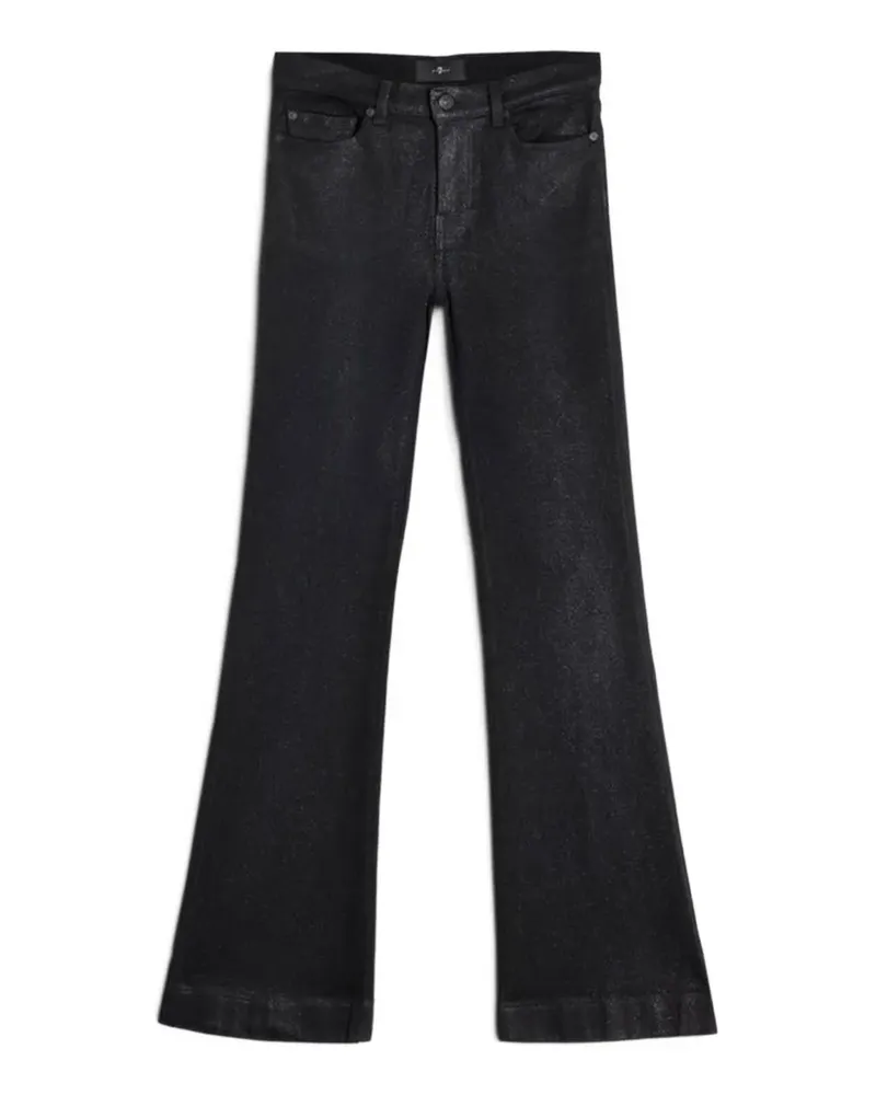 7 for all mankind DOJO Slim Illusion flared jeans - Schwarz Schwarz