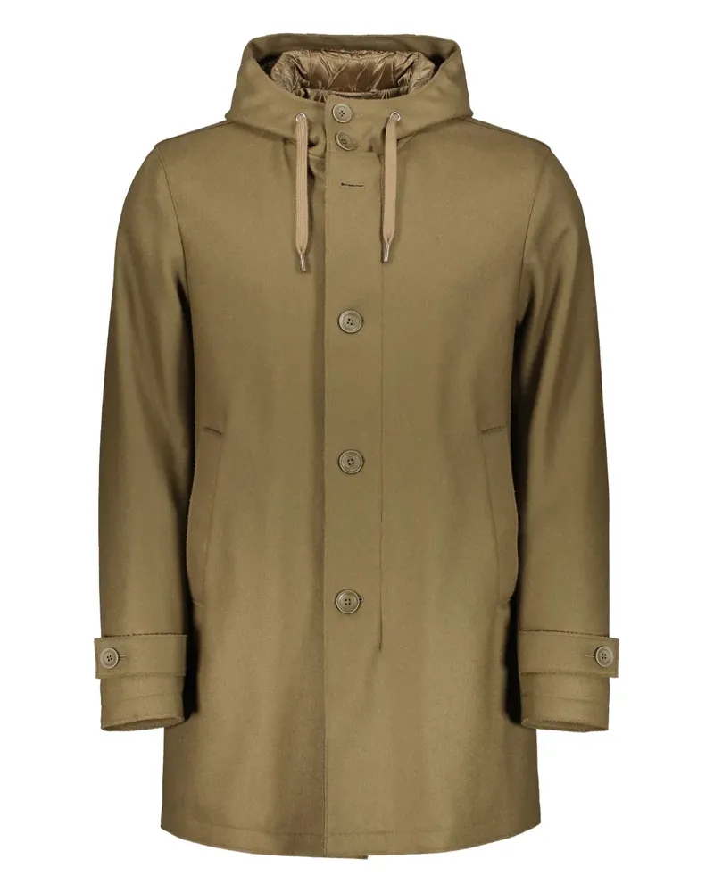 Herno hooded padded coat - Braun Braun