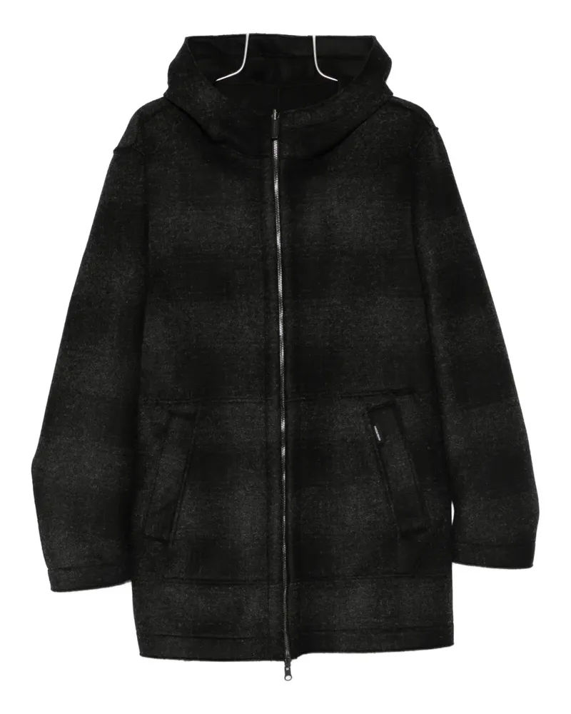 Colmar Kapuzenmantel mit Reißverschluss - Schwarz Schwarz