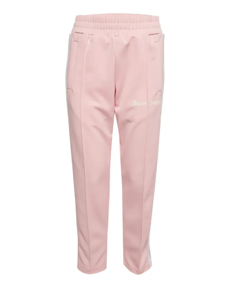 Palm Angels logo-print striped track pants - Rosa Rosa