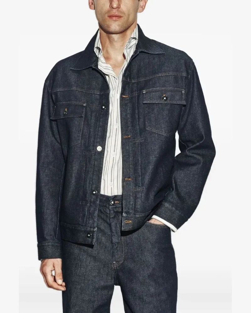 Paolo Pecora Milano denim jacket - Blau Blau